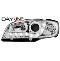 Faros Luz Diurna Seat Ibiza 6k2 99-02 Drl-Optic Cromado