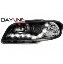 Faros Luz Diurna Seat Ibiza 6k2 99-02 Drl-Optic Black