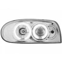 Faros Delanteros Vw Golf Iii 92-98 _ 2 Ccfl Slr _ Cromado