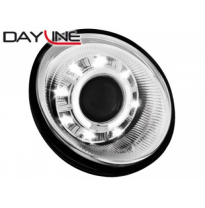 Faros Luz Diurna Vw Lupo 99-05 _ Cromado