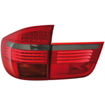 Pilotos Led Bmw X5 E70 06-10 Rojo/Ahumado