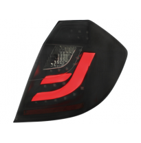 Pilotos Led Honda Jazz/ Fit, 08+ Negro/Ahumado