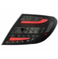 Pilotos Led Mercedes Benz C W204 Lim. 07-10 Negro/Ahumado