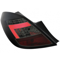 Pilotos Led Opel Corsa D 06-10 5t Negro/Ahumado