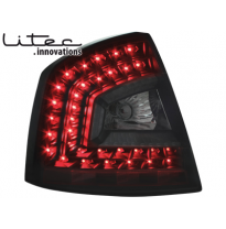 Pilotos Led Litec Skoda Octavia 1z Lim 04-11 Negro/Ahumado