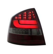 Pilotos Led Skoda Octavia 1z Lim. 04-08 Rojo/Ahumado