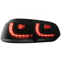 Led Pilotos Traseros Vw Golf Vi 08+ _ Negros/Ahumados_R-Look