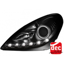 Faros Luz Diurna Mercedes Benz Slk R171 04-11 Para Xenon De Serie