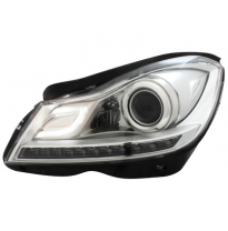 Faros Luz Diurna Mercedes Benz W204 C-Klasse 11+ _Cromados