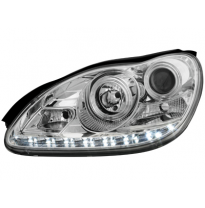 Faros Luz Diurna Mercedes Benz W220 S-Klasse 02-05 Cromado Para Xenon De Serie