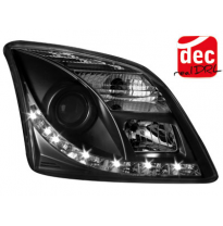 Faros Luz Diurna Opel Vectra C 02-08/05 Negro
