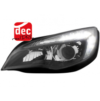 Faros Luz Diurna Opel Astra J 10+ Negro