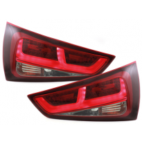 Pilotos Traseros Led Audi A1 2011+ Rojo/Ahumado