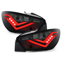 Pilotos Traseros Led Seat Ibiza 6j 04.08+ Fr-Design Negro/Ahumado