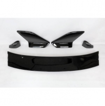 Alerón Honda Civic 2020 Look Type R Negro Brillante Plástico Abs