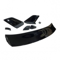 Alerón Honda Civic Mk10 Hatchback 2016+ Look Type R - Plástico Abs