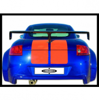 Alerón Universal Pata Central Carbono - Fibra De Carbono