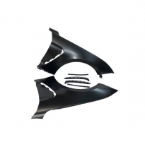 Aletas Ford Mustang 2018+ look GT350 *Metal