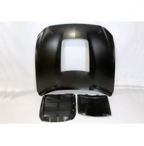 Capó Ford Mustang Look Gt500 15-17 Aluminio - Metal