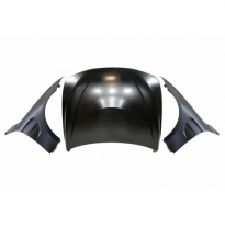 Capo Y Aletas Bmw F32 Look M4 Metal - Capó Metal