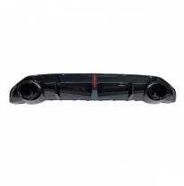 Difusor Trasero Audi A3 Sportback 2021+ Sline Look Rs3 Abs *Plástico Abs