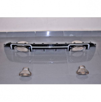 Difusor Trasero Audi TT 2015 look TTRS - Plástico ABS