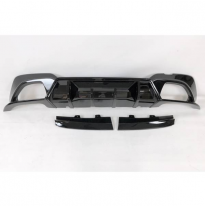 Difusor Trasero BMW G20 / G21 Look Competition Brillante Negro Plástico ABS