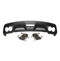Difusor Trasero Ford Mustang 2015-2017 Look Gt350 - Plástico Abs