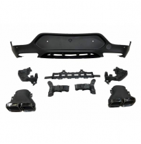 Difusor Trasero Mercedes Glc X253 Coupe 2015-2019 Abs - Plástico Abs