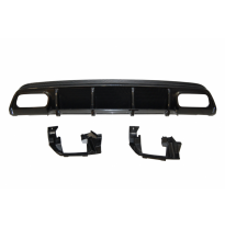 Difusor Trasero Mercedes W176 Amg 2012-2018 Look A45 Carbono - Plástico Abs