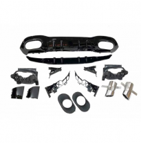 Difusor Trasero Mercedes W177 Amg Look A35 - Plástico Abs