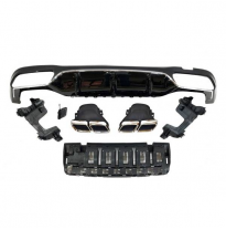 Difusor Trasero Mercedes W213 Amg Abs - Plástico Abs