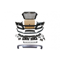 Kit De Carrocería Audi A3 V8 13-15 4 Puertas Look Rs3 - Plástico Abs