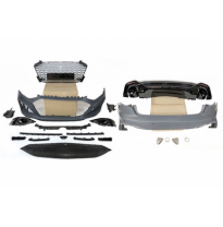 Kit De Carrocería Audi A4 2020+ Sedan Look Rs4 Plástico Abs