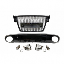 Kit De Carrocería Audi A4 Look Rs4 B8 2009-2012 - Plástico Abs