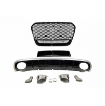 Kit De Carrocería Audi A6 11-15 C7 Look Rs6 - Plástico Abs