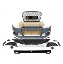Kit De Carrocería Audi A6 C7 11-14 Look Rs6 2016 Plástico Abs