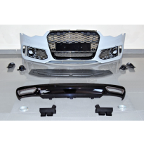 Kit De Carrocería Audi A6 Sedan / Avant C7 4G 2011-2015 Look W12 - Plástico ABS