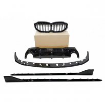 Kit De Carrocería Bmw F40 M Performance Negro Brillante *Plástico Abs