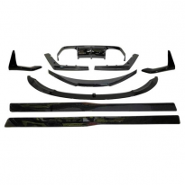 Kit De Carrocería BMW F82 M4 Brillante Negro - Plástico ABS
