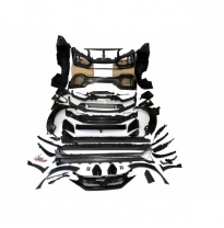 Kit De Carrocería Honda Civic 2020 Hatchback Look Type R Abs Plástico Abs