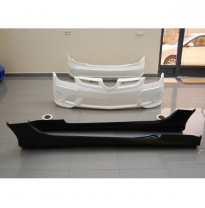 Kit De Carrocería Mercedes R171 04-10 Look AMG Fibra de vidrio