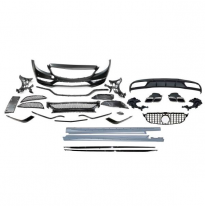 Kit De Carrocería Mercedes W205 2014-2018 4P / SW AMG Look C63 Plástico ABS