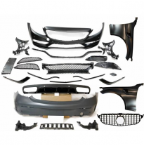 Kit De Carrocería Mercedes W205 2014-2018 Coupe Look AMG Plástico ABS
