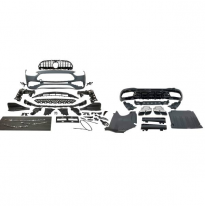 Kit De Carrocería Mercedes W206 Look AMG C63 Plástico ABS
