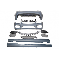 Kit De Carrocería Mercedes W207 Coupe 14-16 Look AMG - Plástico ABS