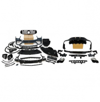 Kit De Carrocería Mercedes X253 GLC Coupe 2020-2022 look AMG GLC63 fabricado en: Plástico ABS