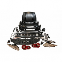 Kit De Carrocería Nissan Skyline R35 2008-2015 Look 2017 *Plástico Abs