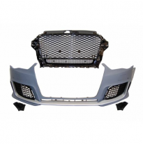Paragolpes Delantero Audi A3 2013-2015 4 Puertas / Cabriolet Look Rs3  - Plástico Abs