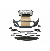 Paragolpes Delantero Audi A4 2020+ Look Rs4 Plástico Abs